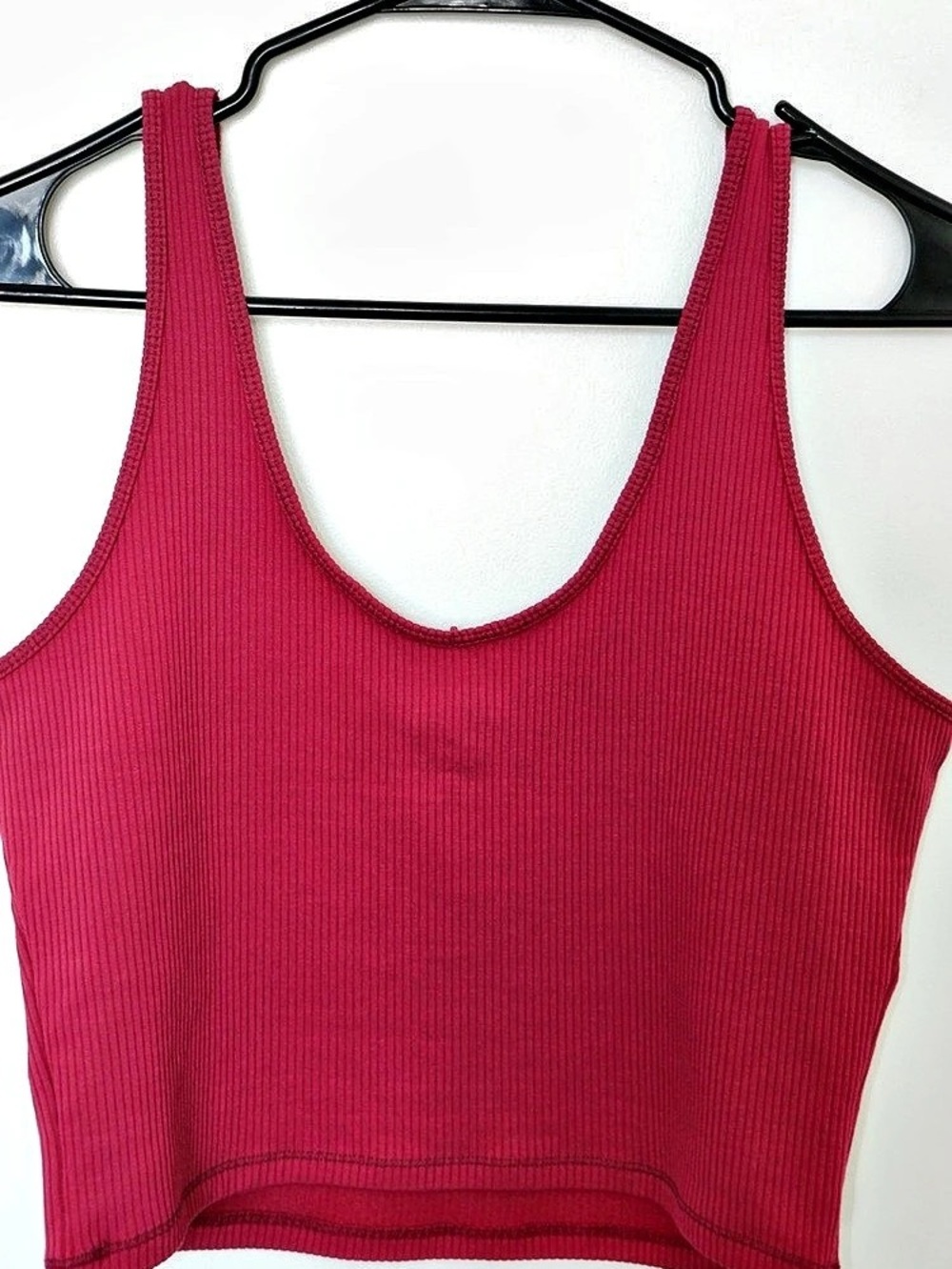Hollister Must-Have Collection Ribbed Tank Top Pink